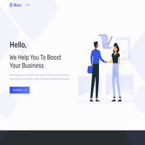 Nody - Responsive Bootstrap 4 Landing Page Template